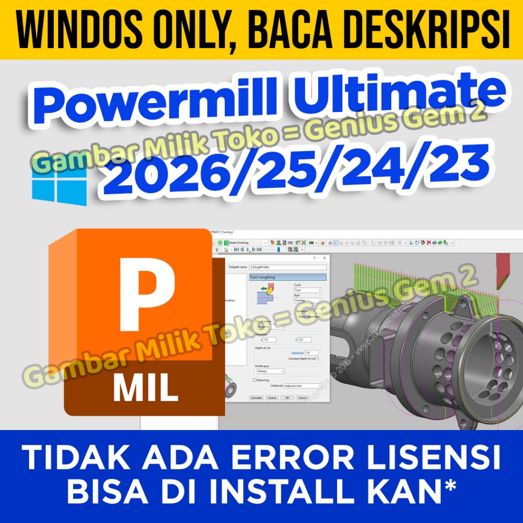 Jual Powermill Ultimate 2026 2025 WIN Full Version | Shopee Indonesia