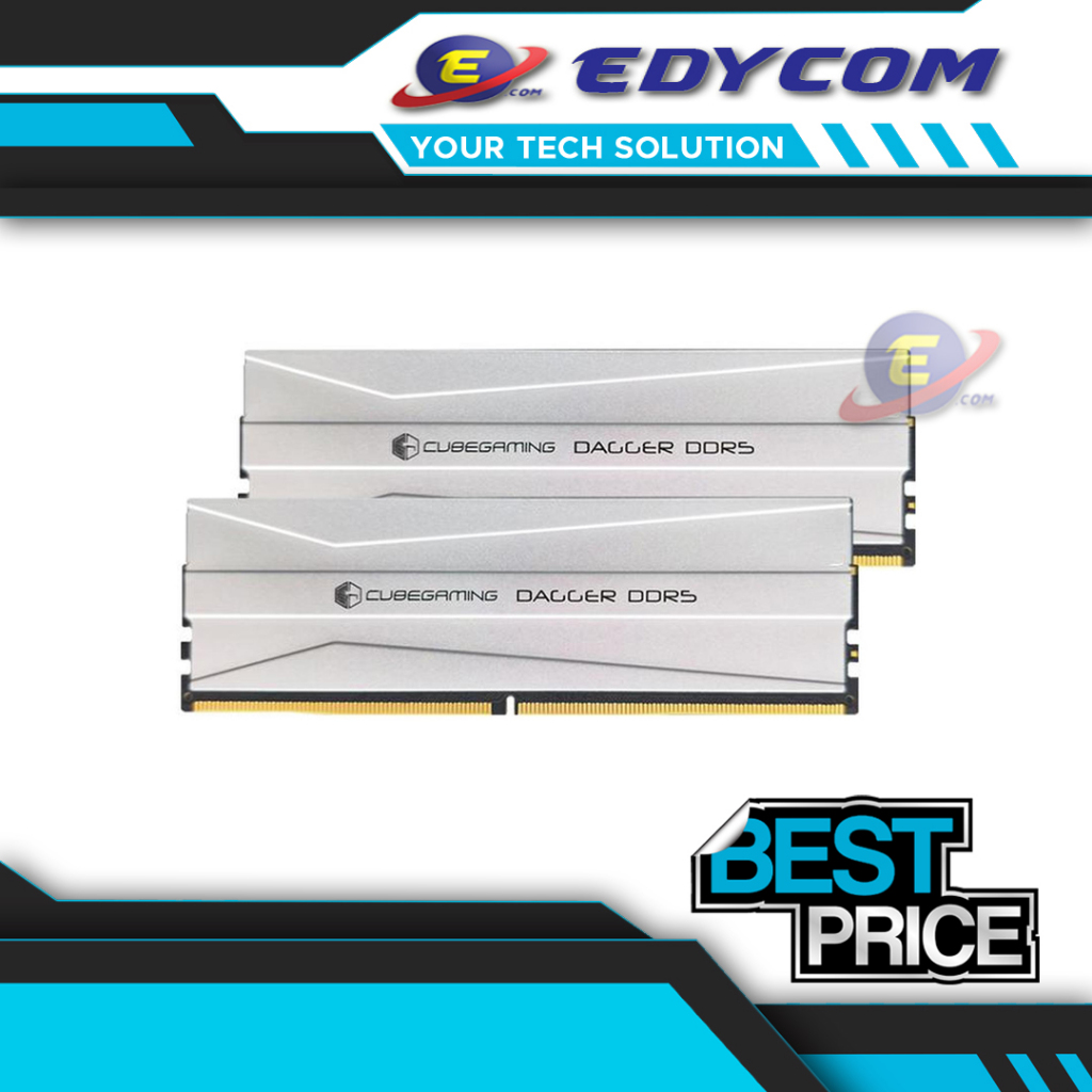 Jual RAM CUBE GAMING DAGGER DDR5 16GB (2X8GB) 5600MHz | Shopee Indonesia