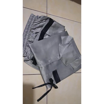 Set Baju Tidur Piama Setelan Bagus Buat Sehari Hari Bahan Satin Impor