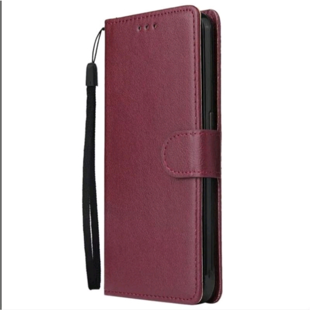 SEAHAI Cover per Vivo Y19s, Ultra Sottile Custodia Premium Pelle Portafoglio Kickstand Slot per Schede [Protezione RFID] PU/TPU Antiurto Flip Cover Case - Nero