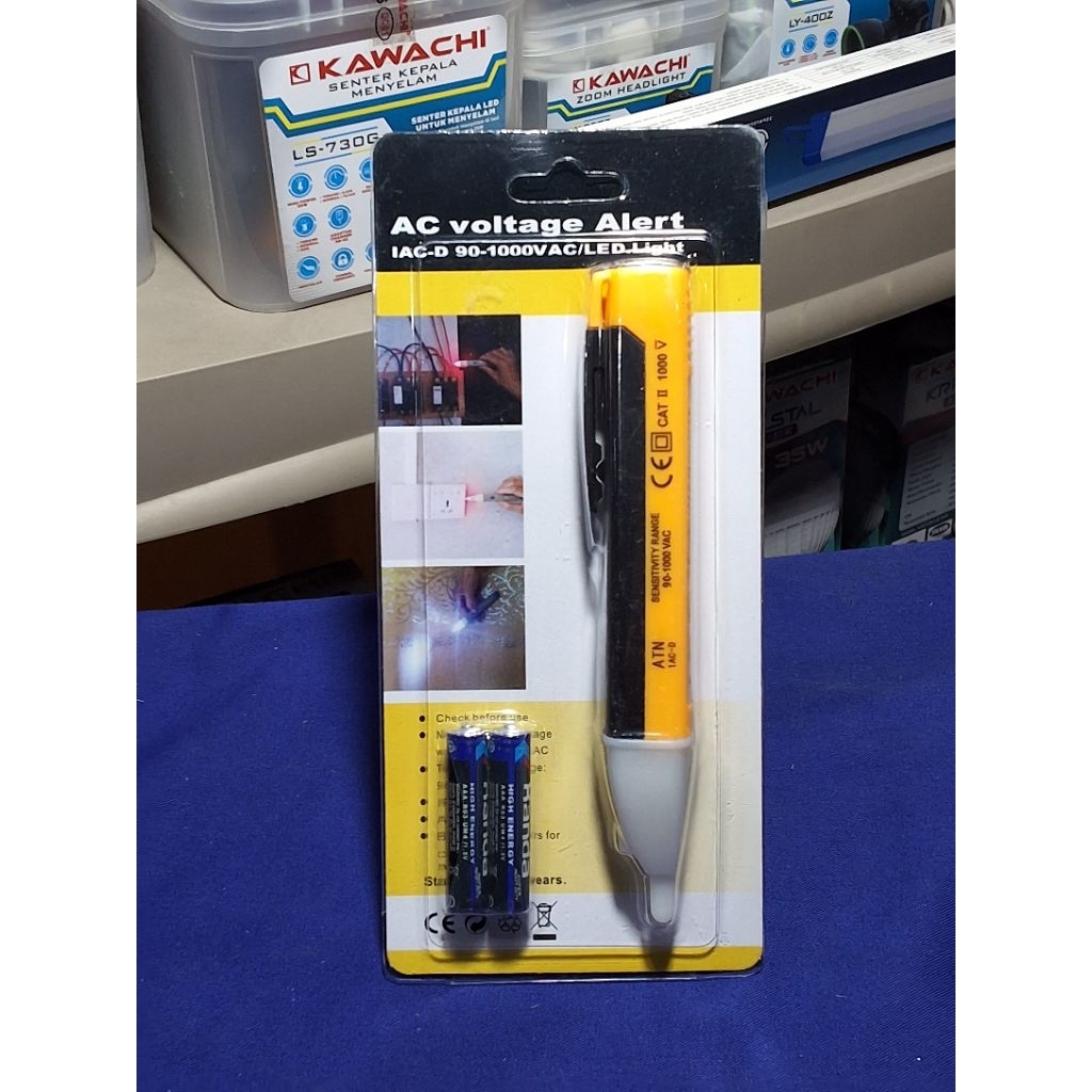 Jual Tespen Detektor listrik Bunyi AC - DC ATN Tespen listrik Tespen ...