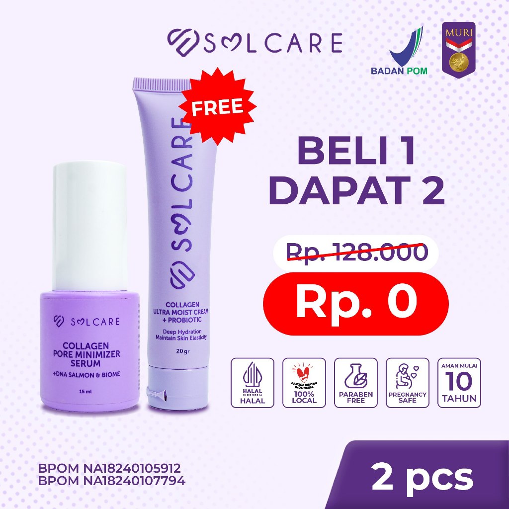 Jual [COD] Solcare Bundling - Paket Perawatan Scar & After Treatment ...