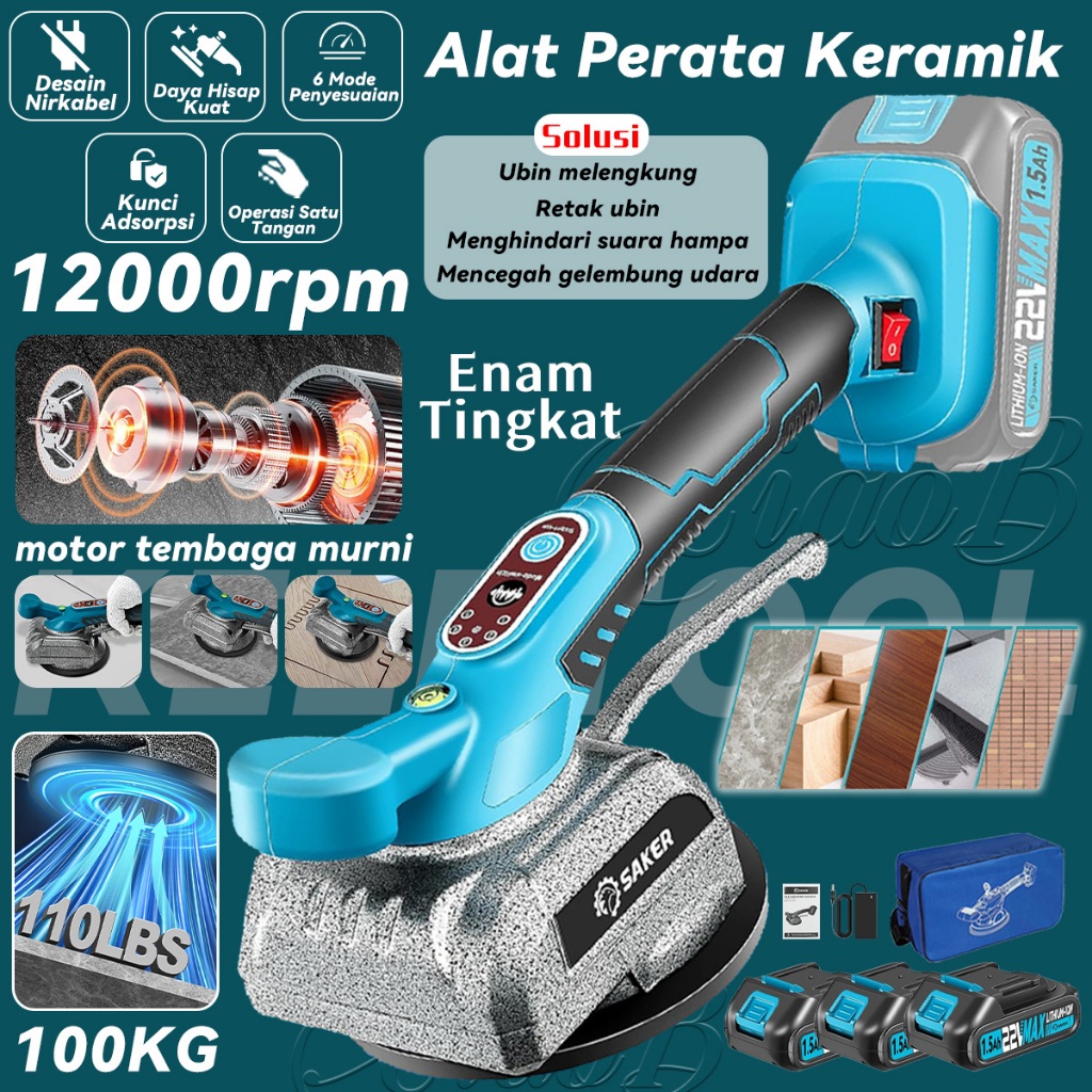 Jual Alat Perata Keramik Mesin Getar Keramik Granit Kaca Pengisap Ubin ...