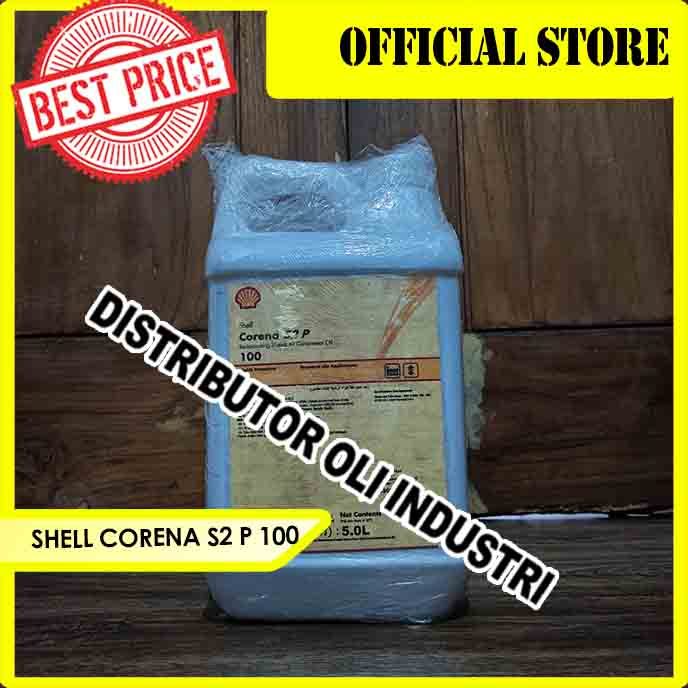 Jual SHELL CORENA S2 P 100 ( Compressor Piston - 5 Liter ) | Shopee ...
