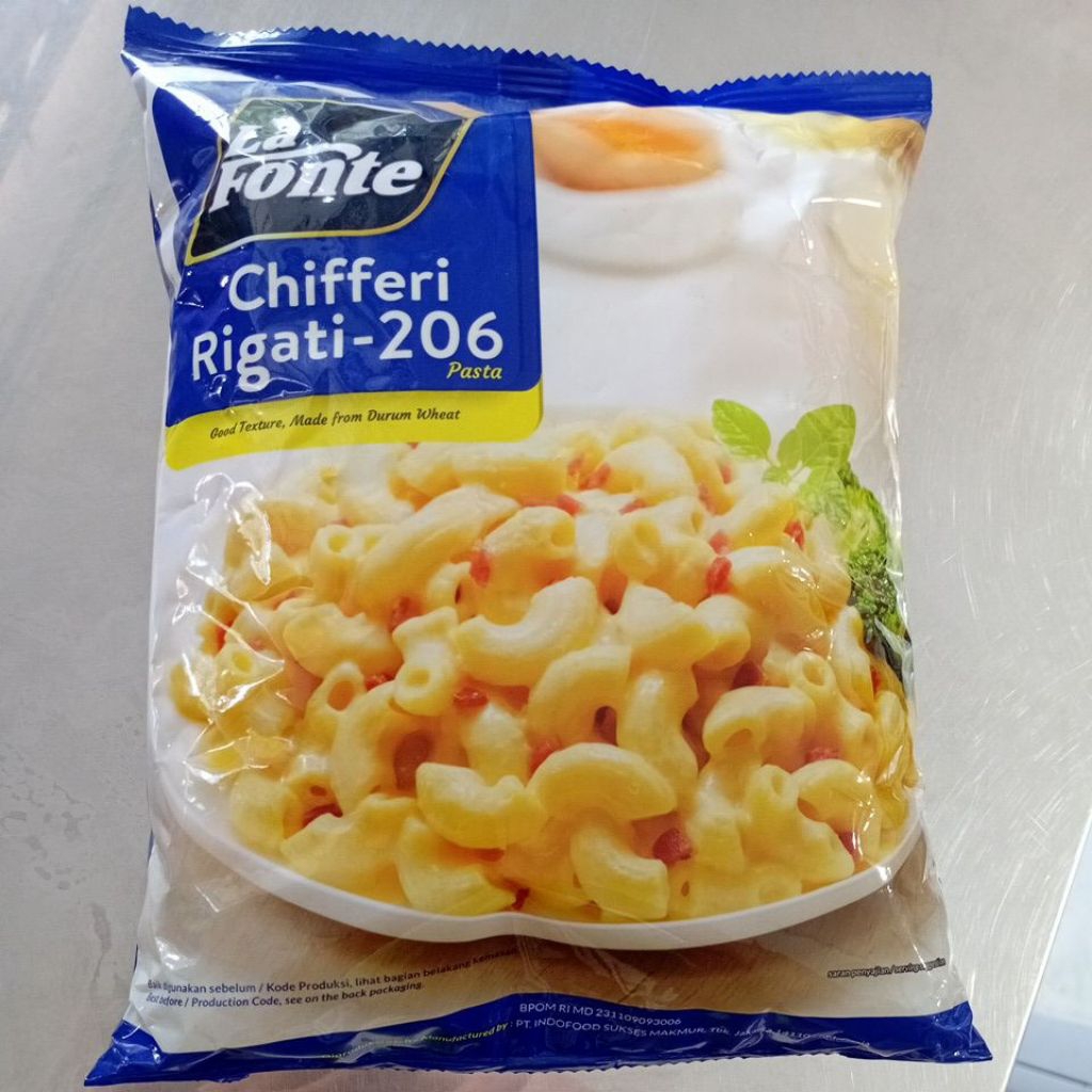Jual Lafonte Chifferi Rigate 206, berat 450gr | Shopee Indonesia