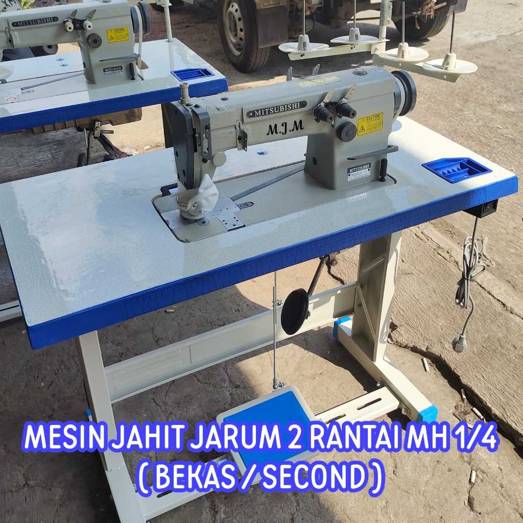 Jual MESIN JAHIT JARUM DUA RANTAI MH HIGH SPEED INDUSTRI ( BEKAS ...