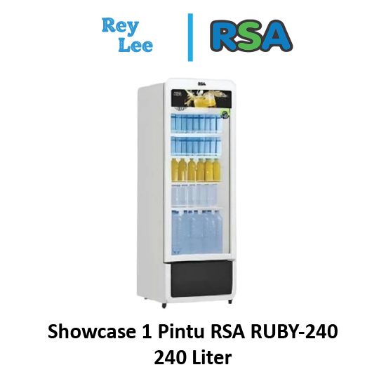 Jual Showcase 1 Pintu RSA RUBY-240 240 Liter | Shopee Indonesia