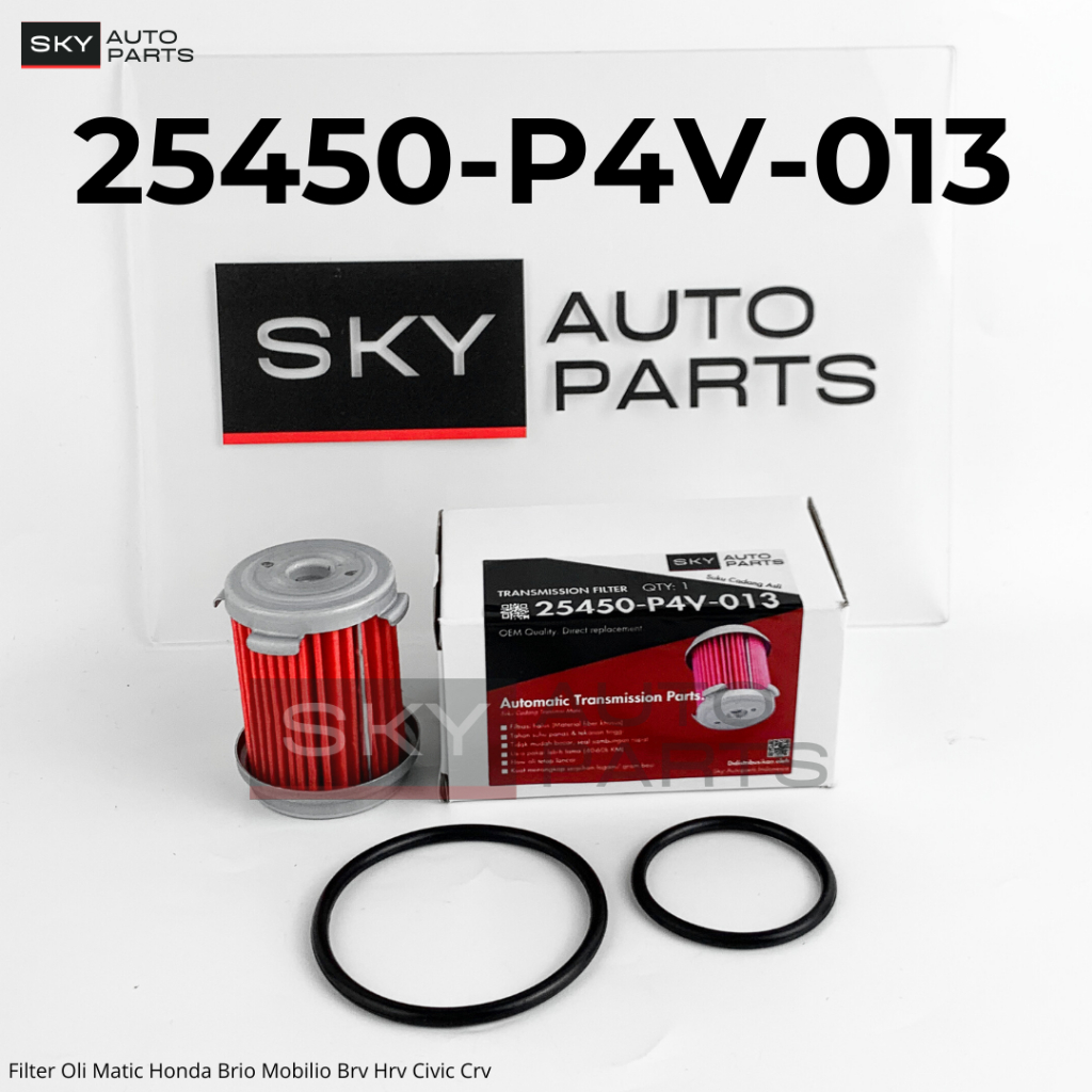 Jual Filter Oli Matic Honda Brio Mobilio Brv Hrv Civic Crv 25450-P4V ...