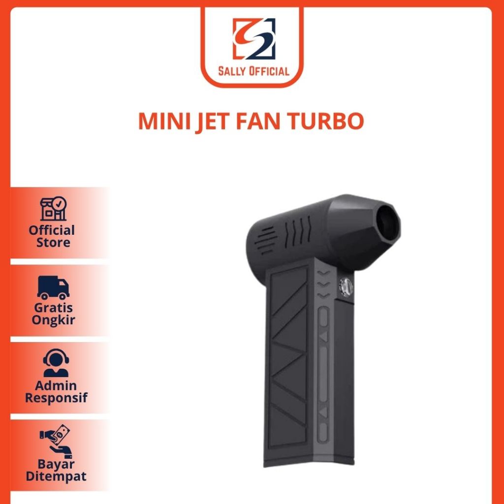 Jual Mini Jet Fan Turbo/Mini Turbo Jet Fan Turbo Violent Fan 3 Gear ...