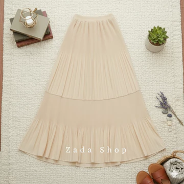 Lindi Skirt Rok Plisket Lidi Mayung Premium Rok Plisket Lidi 2 Susun Premium Rok Plisket Lidi