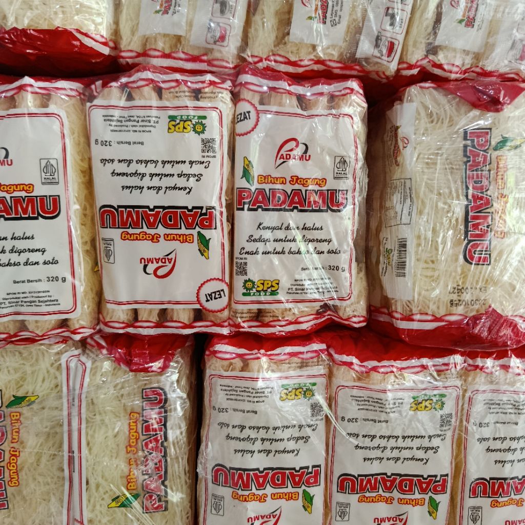 Jual 1 Bal Bihun Jagung Padamu (Isi 12 bungkus @ 320gr) | Shopee Indonesia