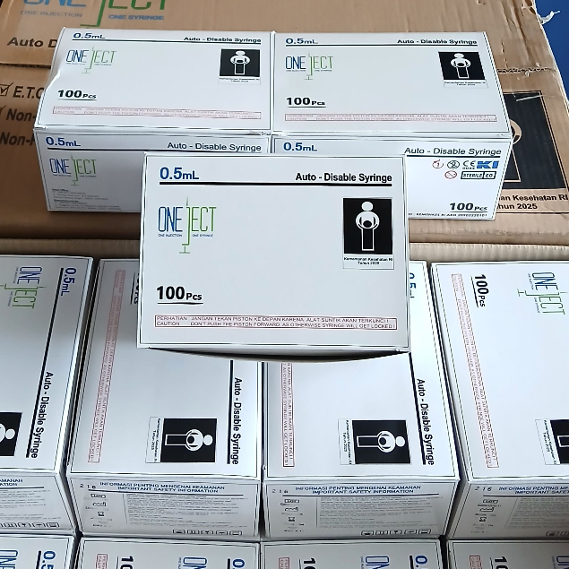 Jual Spuit Oneject 0,5ml dan 0,05ml Ready (BOX = isi 100) | Shopee ...