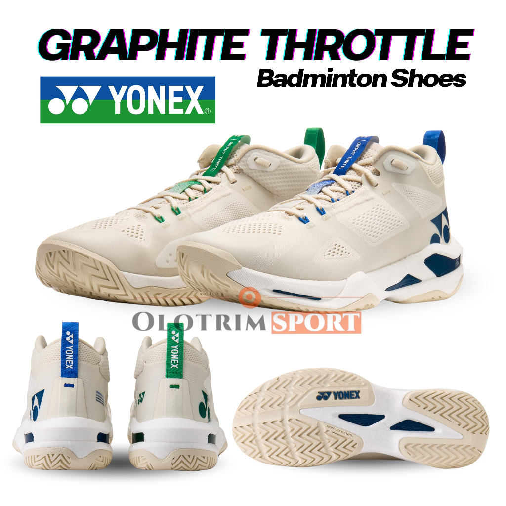 Jual Sepatu Badminton YONEX GRAPHITE THROTTLE GRPHT THRTTL Original ...
