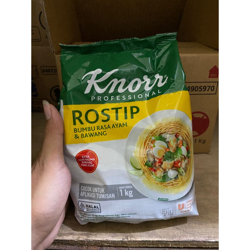 Jual KNORR PROFESIONAL ROSTIP BUMBU RASA AYAM KEMASAN 1 KG | Shopee ...
