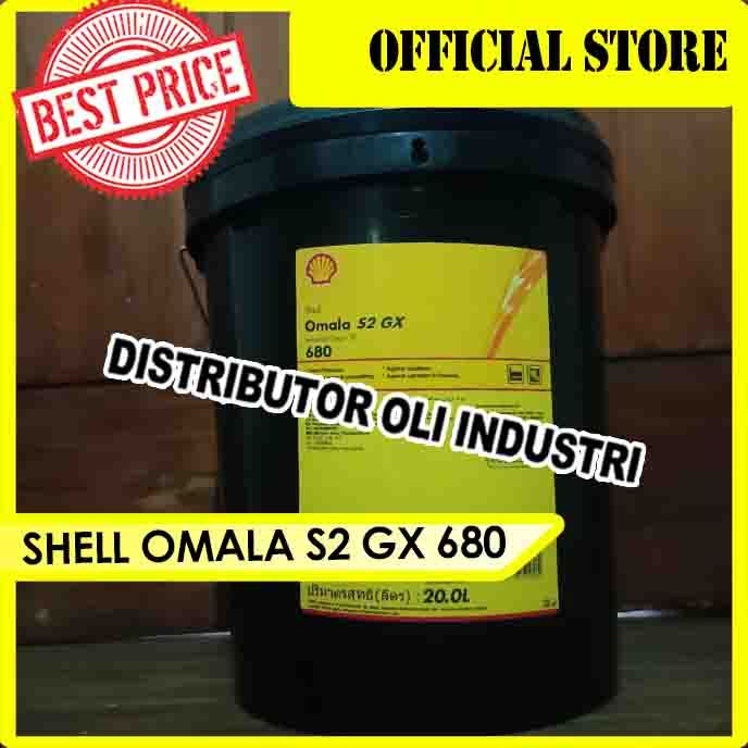 Jual SHELL OMALA S2 GX / G 680 ( PAIL 20 LITER ) | Shopee Indonesia