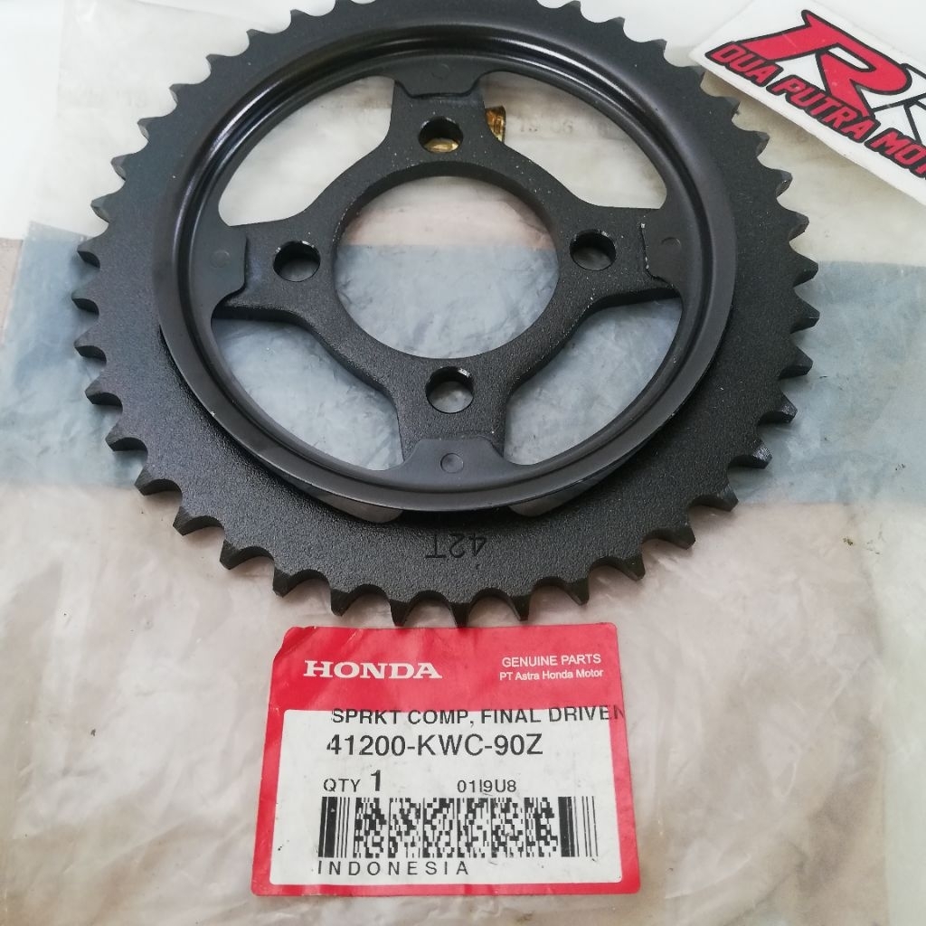 Jual gear gir rantai roda belakang original ori honda cs1 cs 1 42T 42 T ...
