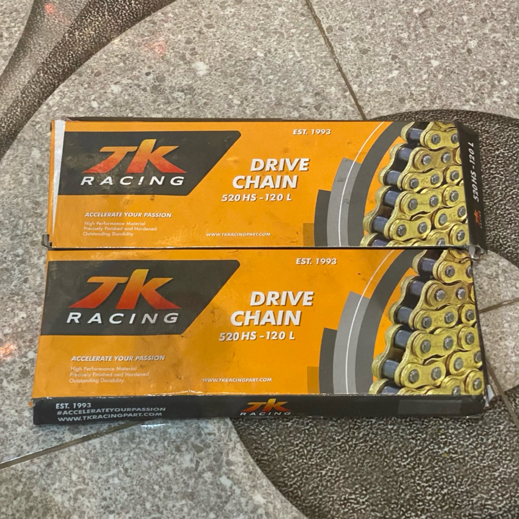Jual Rantai TK Racing 520HS 120L Gold – Rantai Motor Balap dan Harian ...