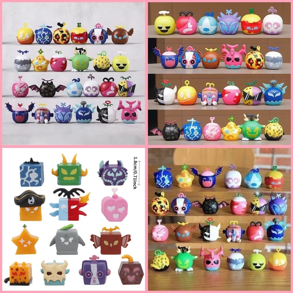 Jual Mainan Figure Blox Fruits Block Fruits Bloxfruits Buah Iblis Devil ...