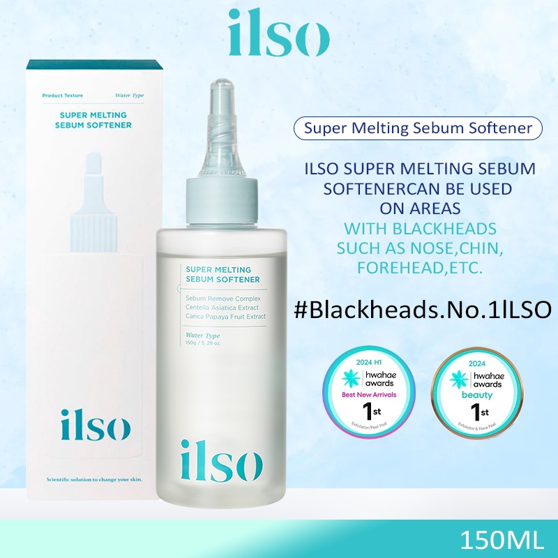 Jual ILSO Super Melting Sebum Softener 150ml/Blackhead Remover/Deep ...