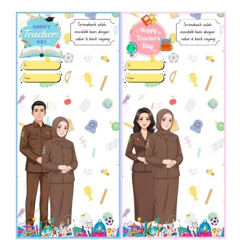 Jual Kartu Ucapan Souvenir Hari Guru / Teachers Day | Shopee Indonesia