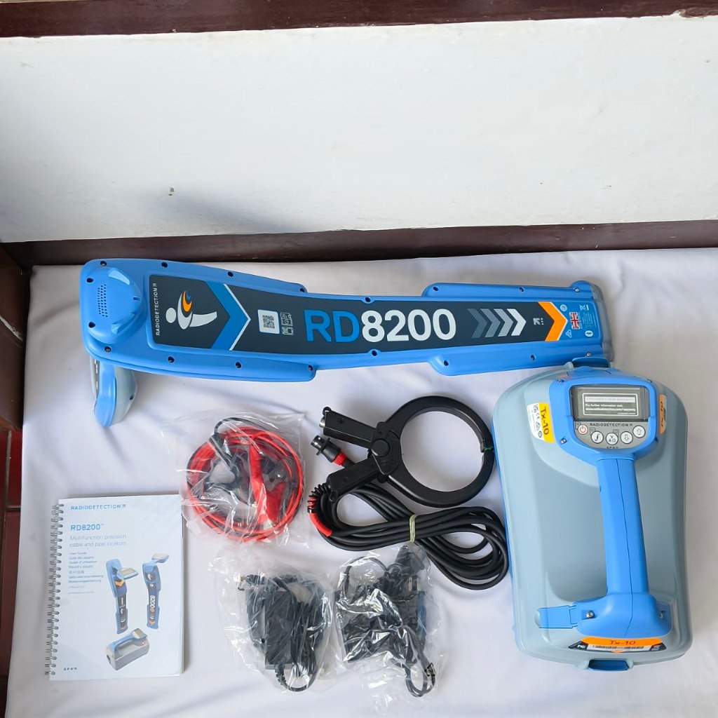 Jual Radiodetection SPX RD8200 Cable and Pipe Locator Pendeteksi Kabel ...