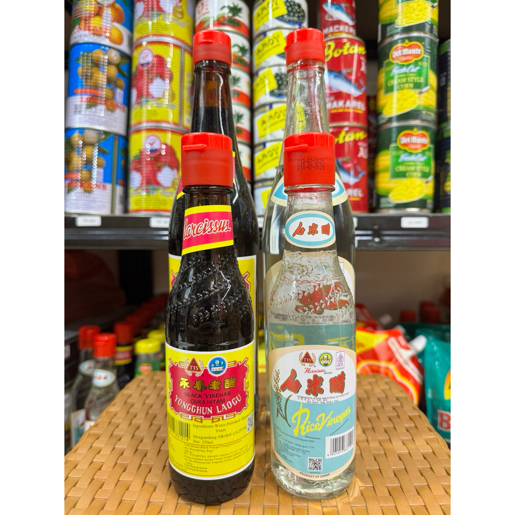 Jual Cuka Hitam Cuka Beras Cuka Putih Rice Vinegar Black Vinegar ...