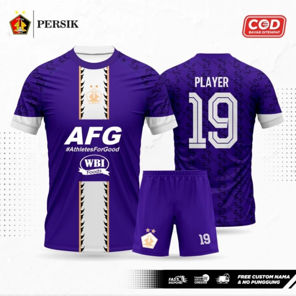 Jual JERSEY PERSIK KEDIRI TERBARU 2025/2026 GRATIS NAMA & NO PUNGGUNG ...