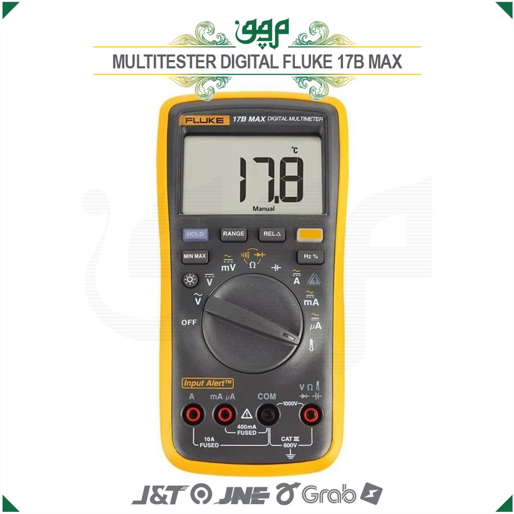 Jual Multitester Digital Fluke 17B Max Original / Tester Digital Fluke ...