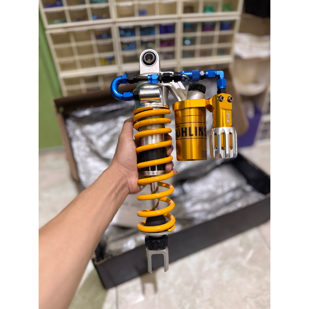 Jual ohlins HO831 fullset preload dan fittingan HYB | Shopee Indonesia