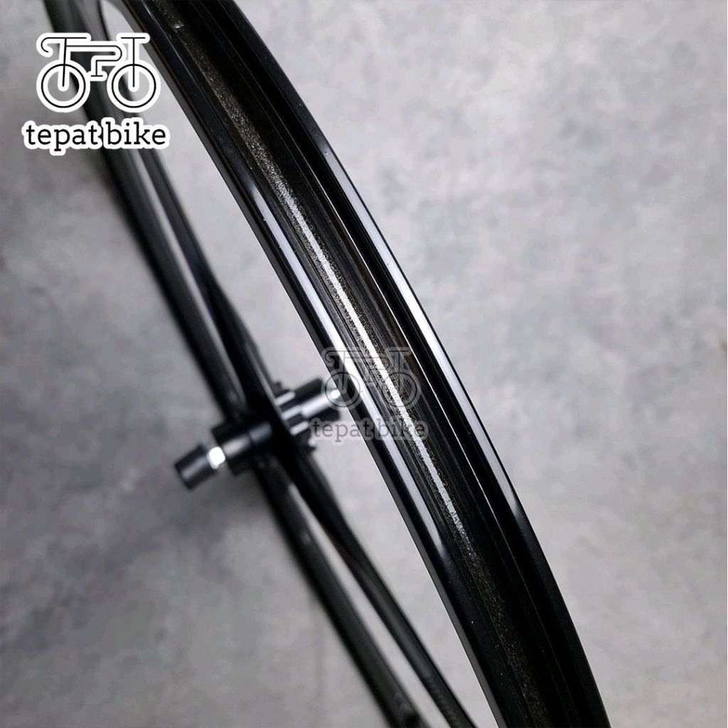 Jual Front Wheel EXODUS Fixie 3 Spoke Bintang Palang 3 Alloy Double ...