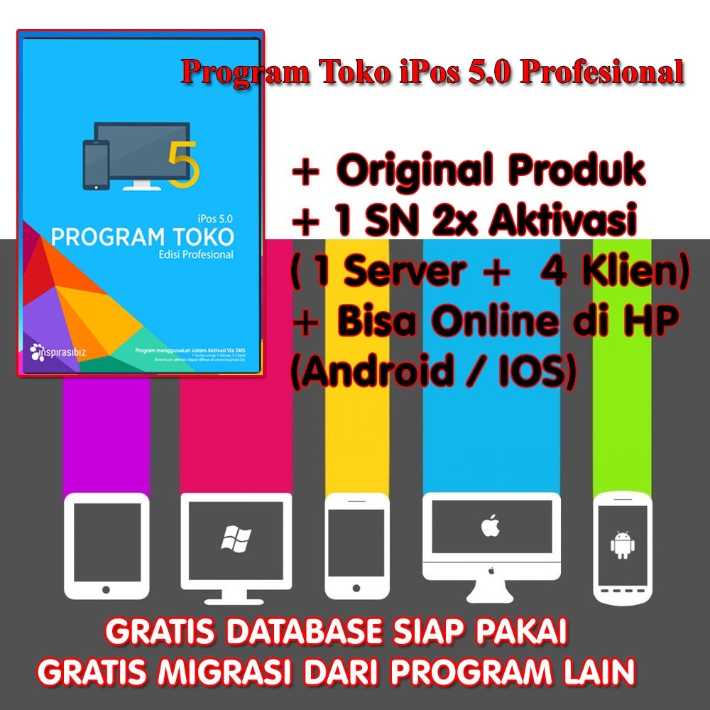Jual Program Toko iPos 5 Profesional Gratis Data Barang Siap Pakai ...
