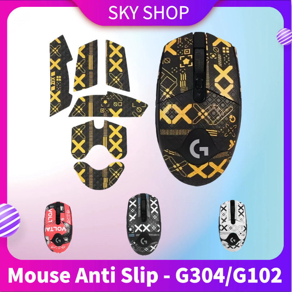 Jual Sticker Mice Sticker Mouse Grip Tape Mouse untuk Logitech G304 ...