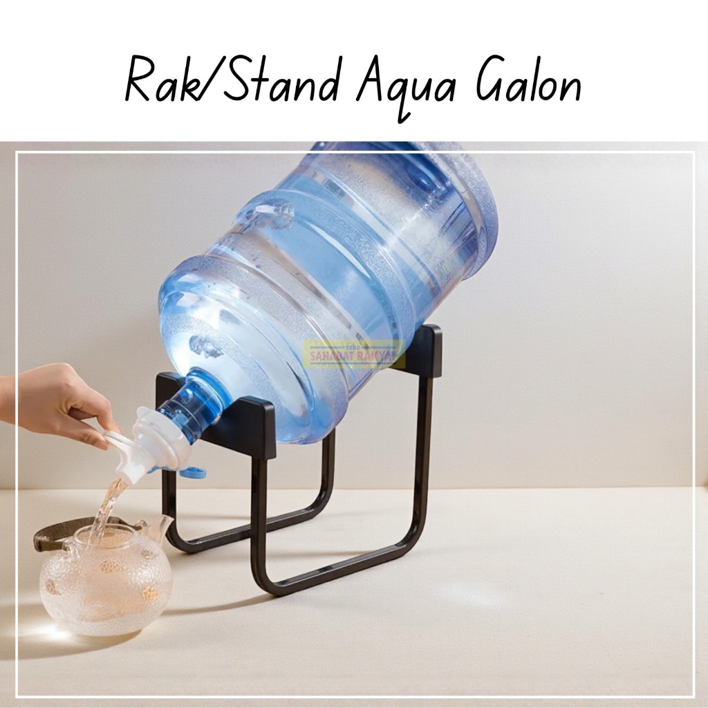 Jual Rak/Stand Stand Rak Dispenser Besi Aqua Galon | Shopee Indonesia