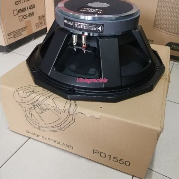Jual COMPONENT SPEAKER PD 1550 15 INCH KOMPONEN PD 1550 PRECISION ...