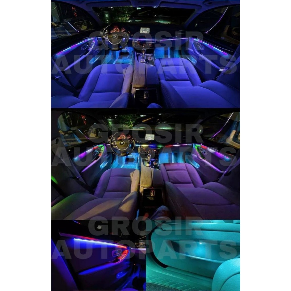 Jual Ambient Light Mobil Premium Lampu Interior RGB Matrix Mobil RGB ...