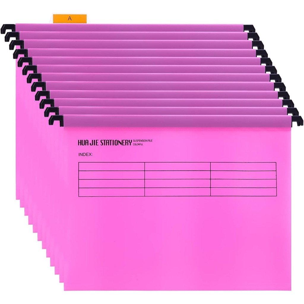 Jual Folder Gantung A4 Pink 12 Pcs Kapasitas Besar | Shopee Indonesia