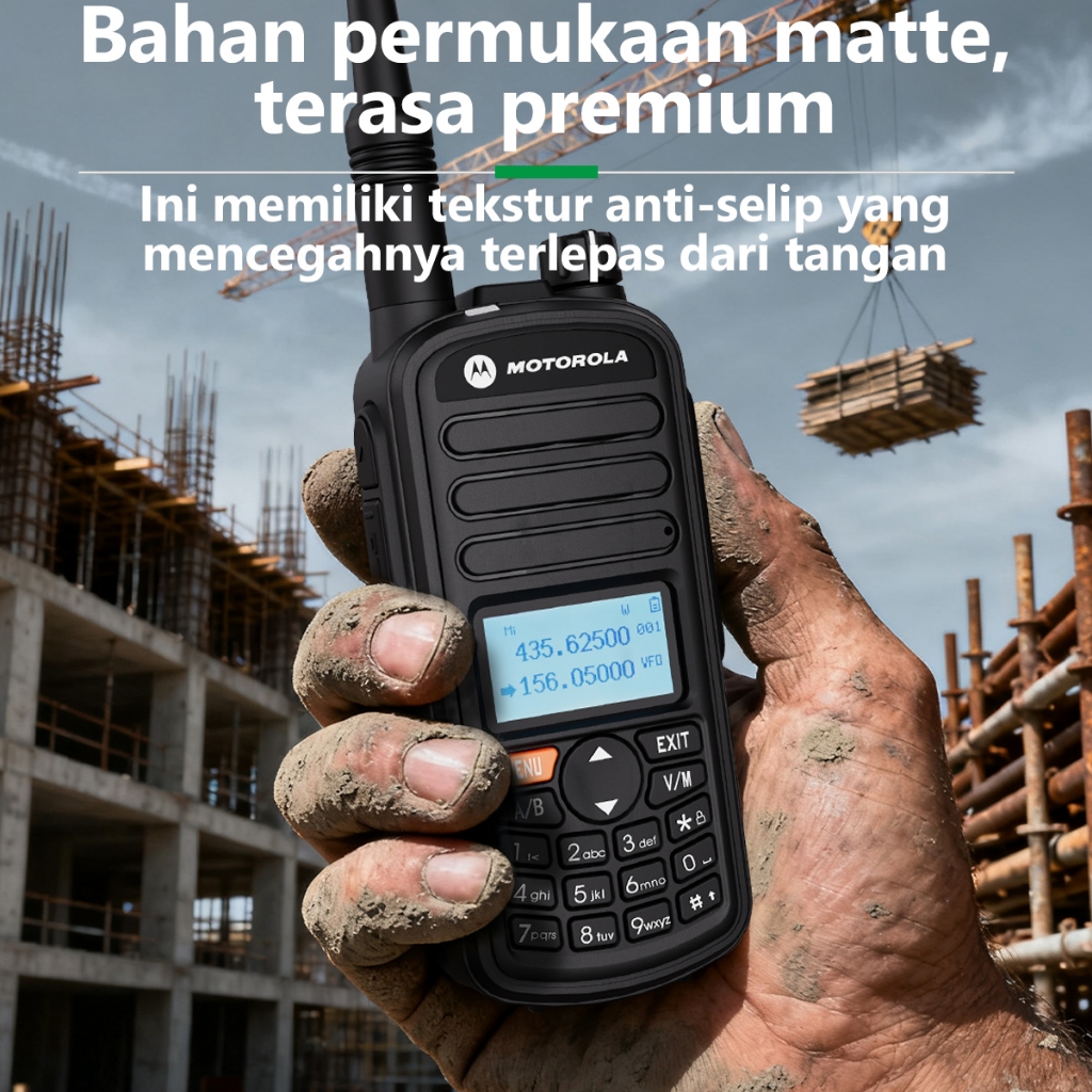 Jual HT Motorola 410S IP68 Tahan air Handy Talky High Power 15Watt UHF ...