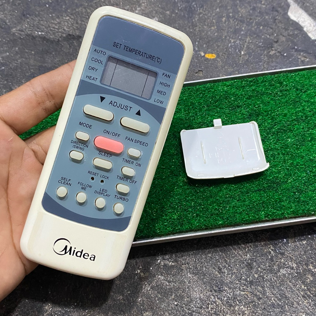 Jual Remot Remote Control Ac Midea Original Second | Shopee Indonesia