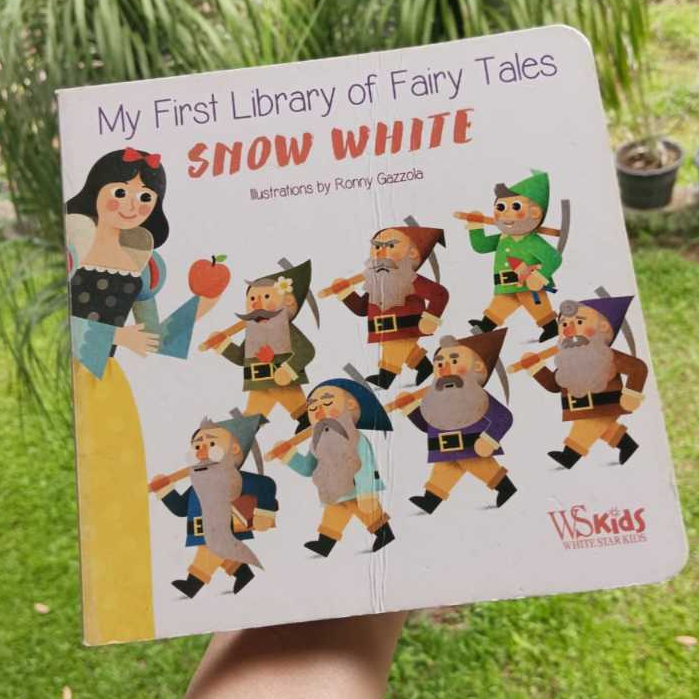 Jual WS Kids My First Library of Fairy Tales Snow White Board Book Buku ...