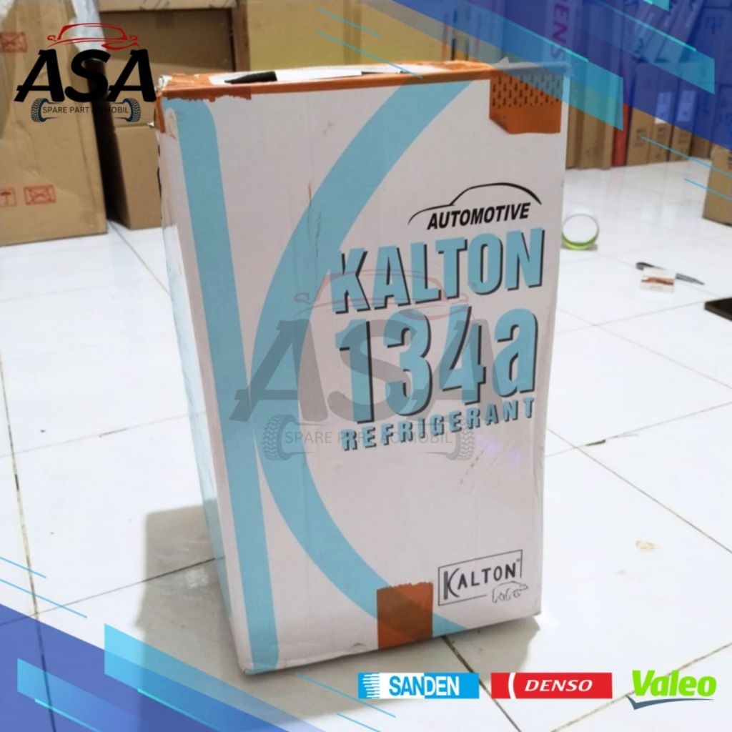 Jual Freon Kalton R134A 13.6Kg Refrigerant Freon Tabung Ac Mobil ...