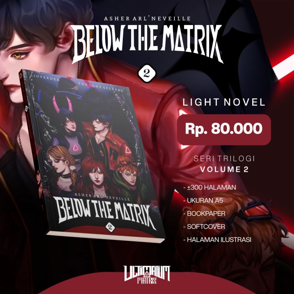 Jual [Novel] Part 2 Below The Matrix : Asher Arl'neveille | Shopee ...