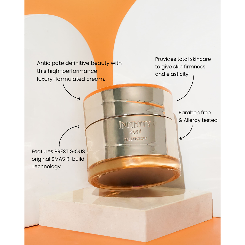 Jual KOSE Infinity Prestigious Global Rejuvenating Dual Cream 60GR
