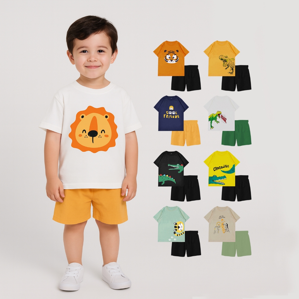 Jual NUMALI Setelan Anak Distro Tiger Laki laki Usia 1-10 Tahun Gambar ...
