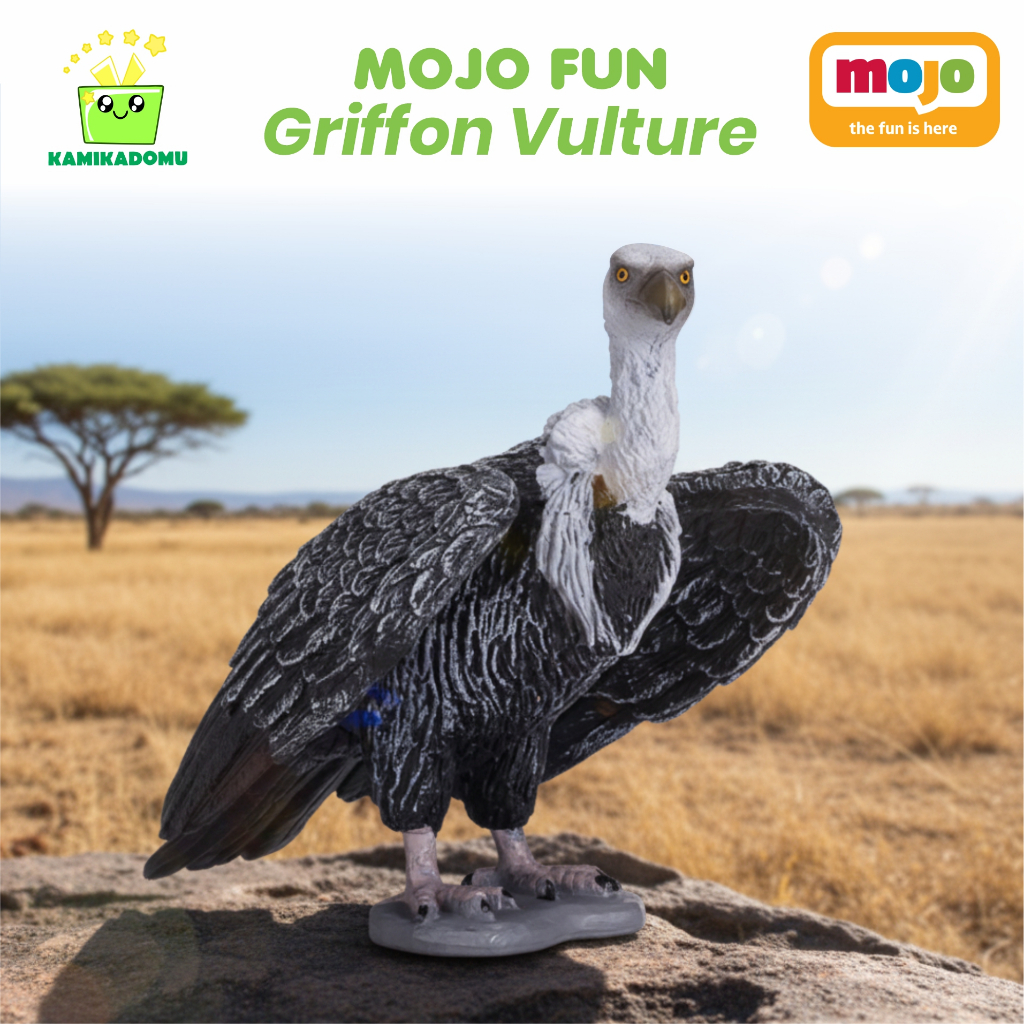 Jual KAMIKADOMU - Mojo Fun Griffon Vulture Miniatur Hewan Action Figure ...