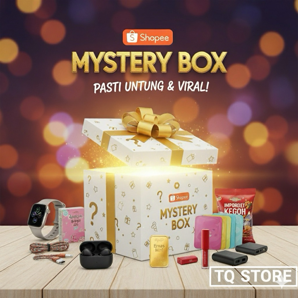 Jual Mystery Box Campuran Serba Guna Aksesori HP, Skincare, Snack Viral ...