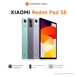 [STOK TERSEDIA] XIAOMI REDMI PAD SE LITE| AMOLED 11” | Snapdragon 8 Gen 2 | Keyboard + S Pen | 20000mAh Battery | Garansi