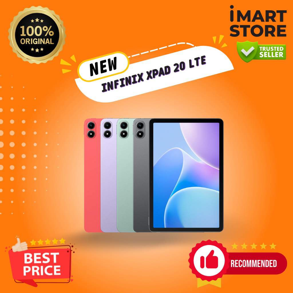 Jual INFINIX XPAD 20 Tablet 8/256GB LTE – Layar Besar 12.1” | Garansi ...