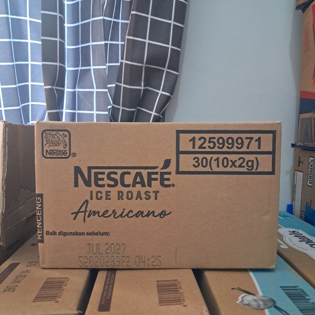 Jual NESCAFÉ Ice Roast Americano 1 Dus (30 Renteng) 10×2g per Renteng ...