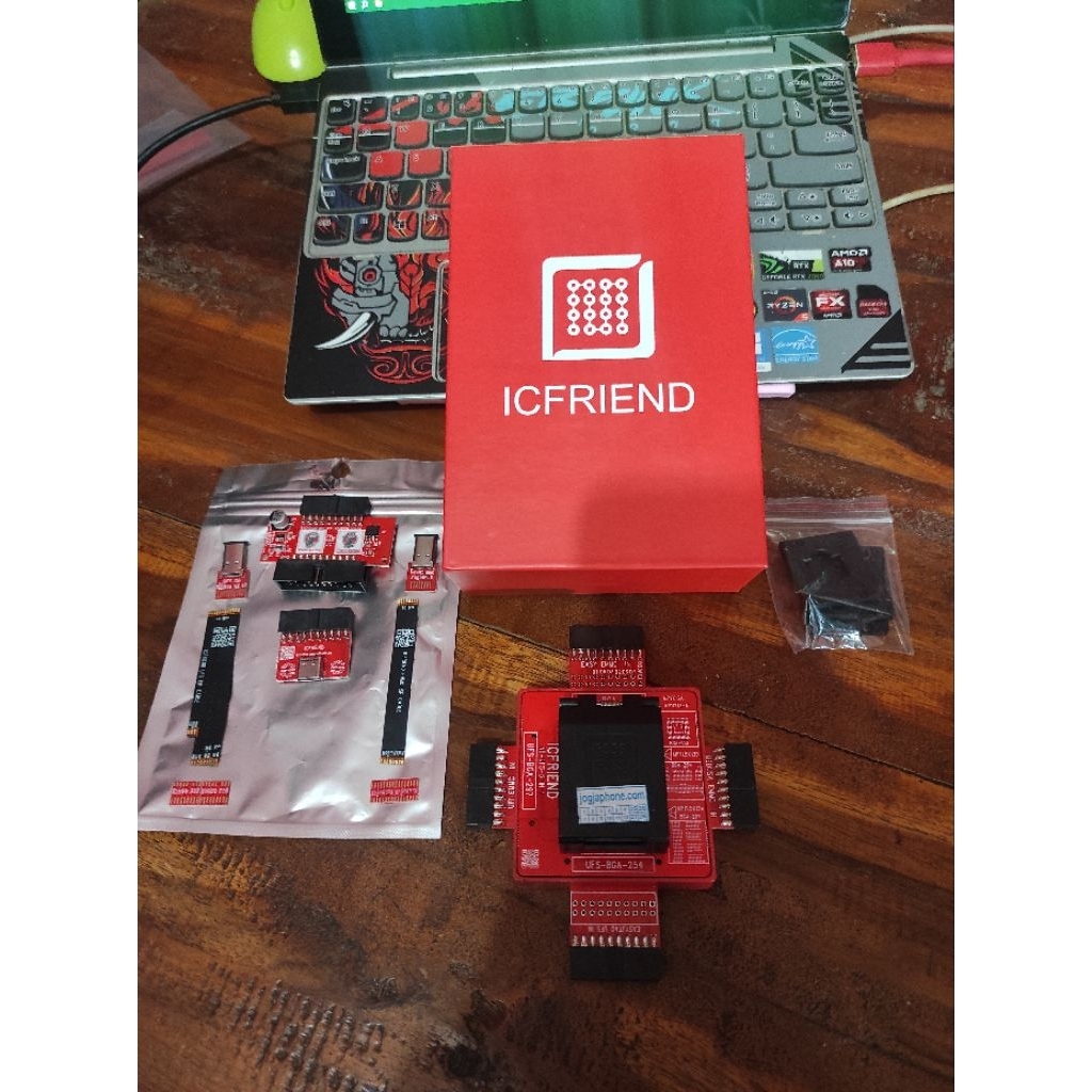 Jual Easy jtag plus 5in1 ufs+isp emmc ufs ic friend new version 2025 ...