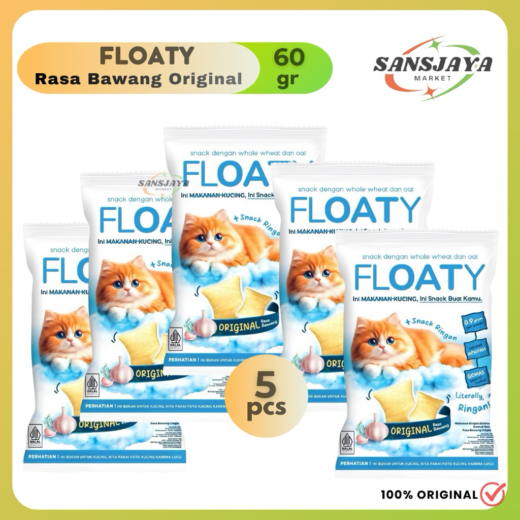 Jual Floaty Snack Rasa Bawang Original untuk manusia gambar kucing lucu ...